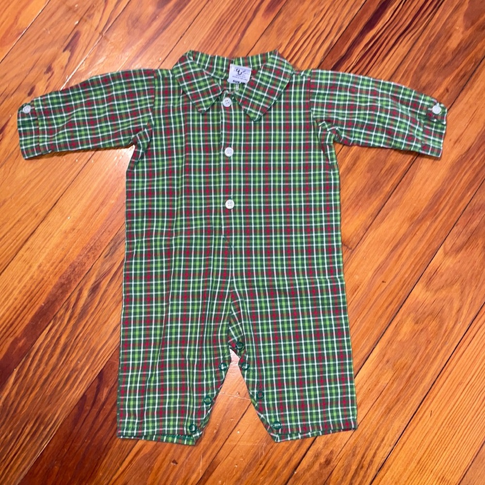 Christmas plaid outfit